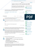 Cómo Deshacerse de Las Páginas en Blanco en PDF Exportado Desde Ssrs