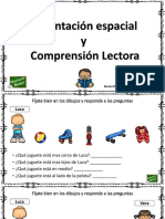 Orientacion Espacial Comprensión Lectora