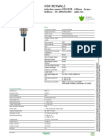 XS618B1MAL2: Product Data Sheet