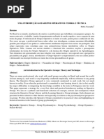 Artigo de Relações Grupais