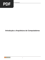 Introdução a Arquitetura de Computadores