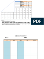 12 Panduan Format Transaksi Mingguan