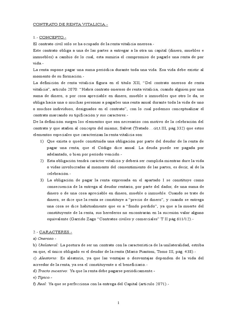 CONTRATO DE RENTA VITALICIA.doc Gobierno Política