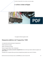 Esquema Elétrico Do Fusquinha 1300 - Fusca, Derivados e Outras Coisas Antigas