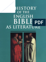 A History of The English Bible As Literature