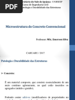 micro estrutura do concreto