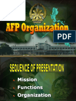 AFP Organization Briefing