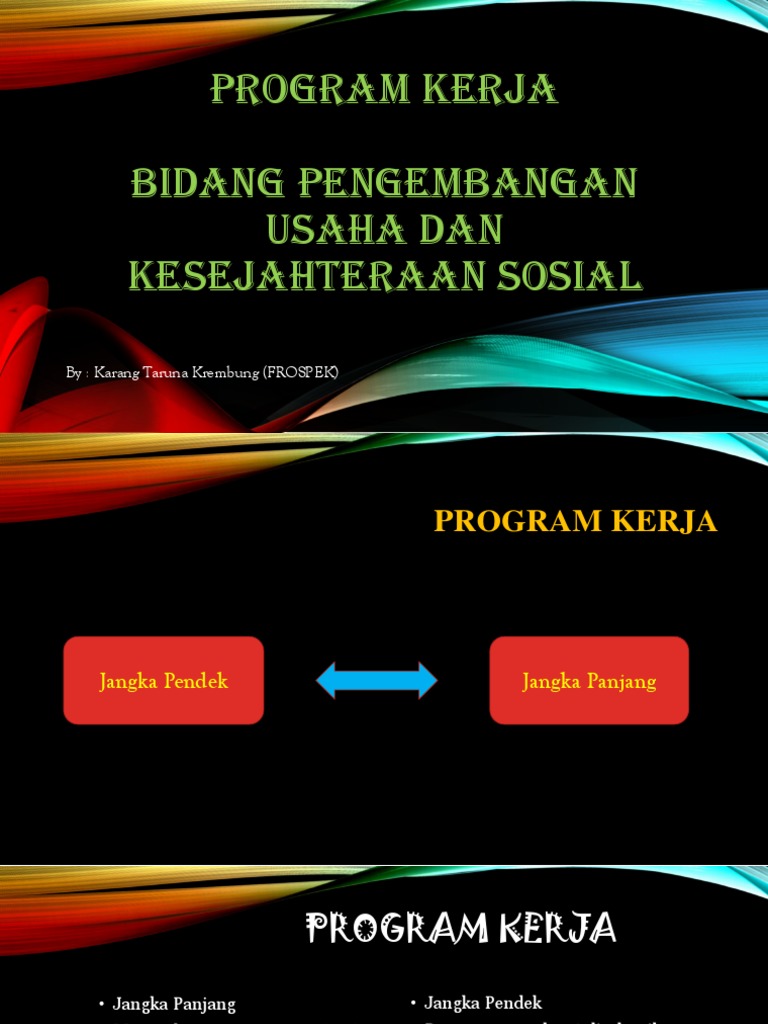 Program Kerja 1