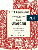 Necromancia, Grimório Giovanni - Suplemento