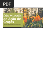 Ações de Graças 2018