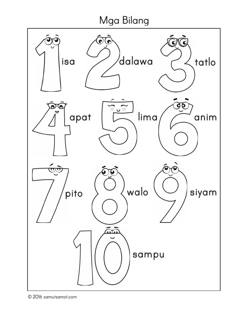 Mga Bilang PDF | PDF