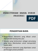 Perhitungan HPP PKWU