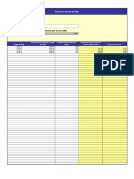 Planilla de Excel de Calculo de KM Por Litro