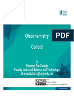 Oleochemistry - Chapter 9 - Colloids