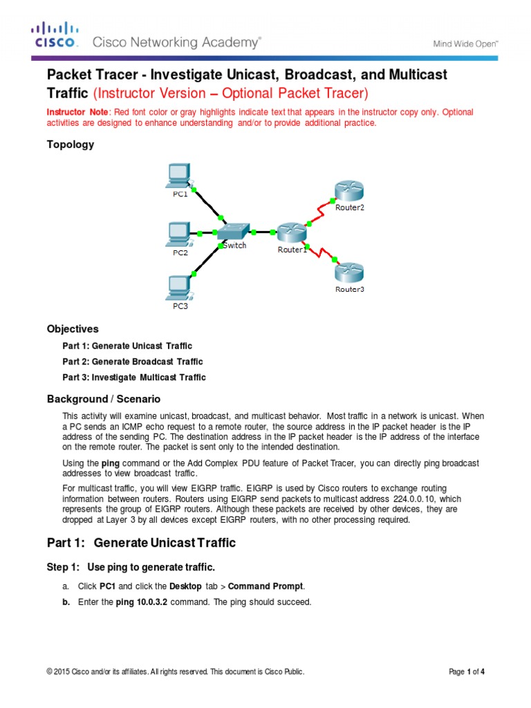 6.4.1.3 Packet Tracer - Configure Initial Router Settings - ILM | PDF ...