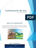 Contaminación del aire: causas, efectos y clasificación