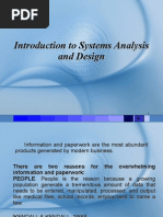 System Analysis and Design