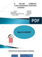 Akad-Akad Dalam Lembaga Keuangan Dan Designing Kontrak Ppy