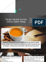 Terapi Herbal Kunyit Untuk Sakit Maag