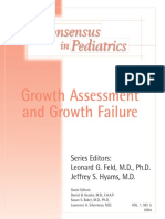 Consensus Pediatrics: Growth Assessment and Growth Failure