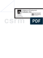 Employment Evaluation Tool - CSRM