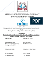 Medicaps Institute of Science & Technology: Industrial Training Report