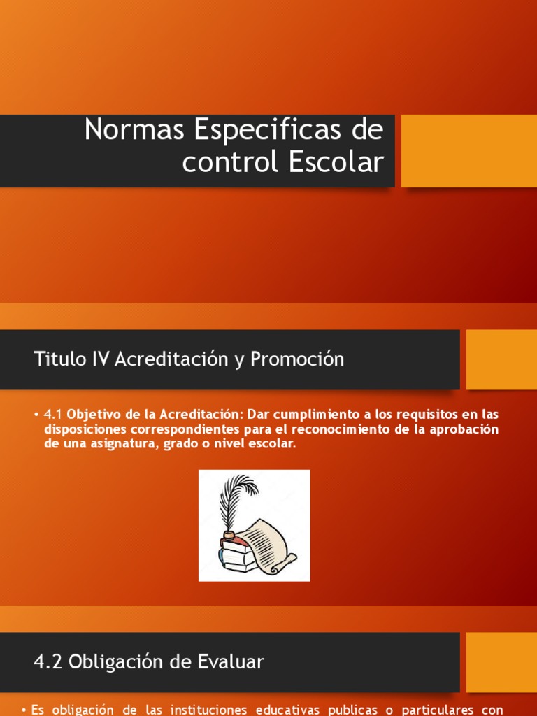 Normas Especificas de Control Escolar 20182019