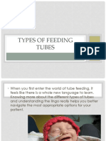 Types of Feeding Tubes 