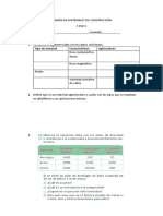 Examen de Materiales de Construcción