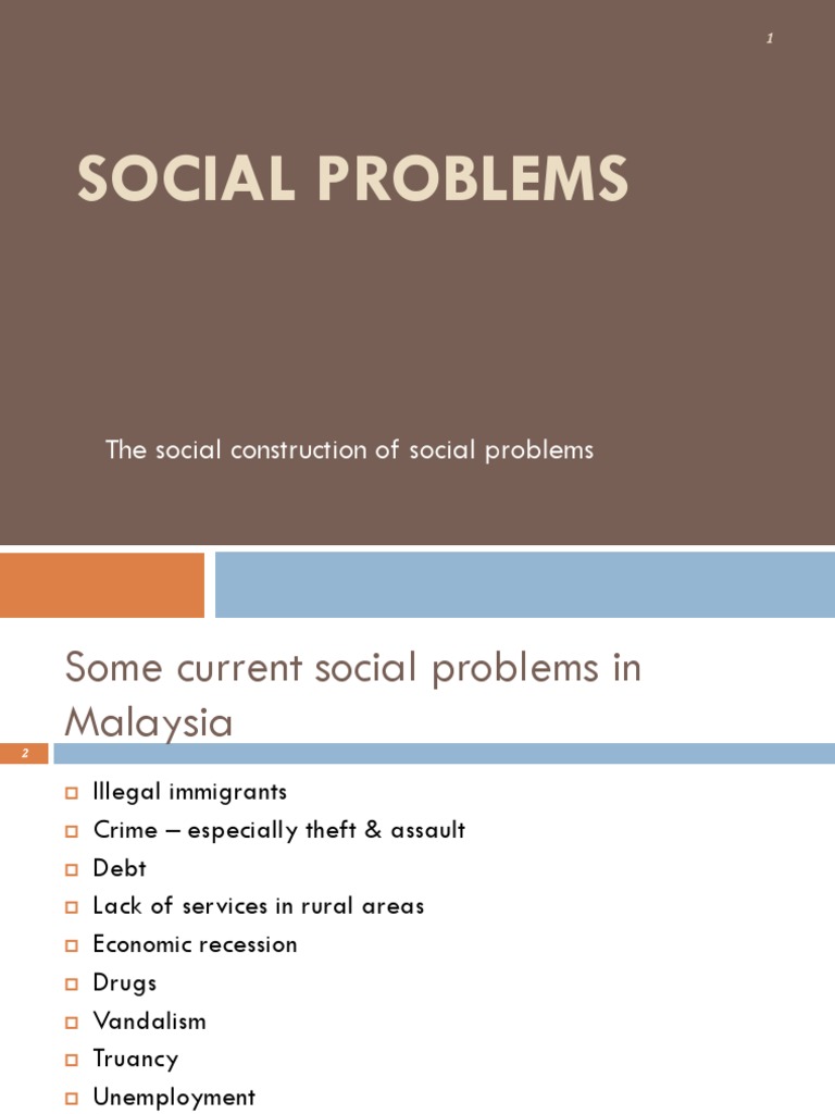 Chapter 11 Social Problems Poverty Poverty Homelessness