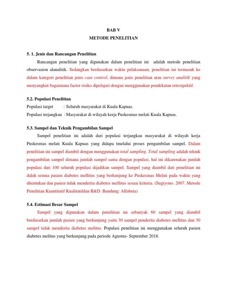 Bab V | PDF