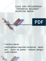 Kegawat Daruratan Pada Transfusi - FS