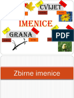 Zbirne Imenice Obrada