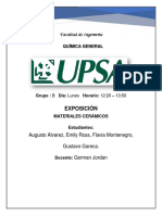 Ceramicos Quimica Informe