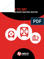 How To Get The Right Electric Motor