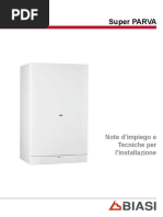 SAVIO Scheda Tecnica Caldaia a Gas SUPER PARVA 24S 28S 32S