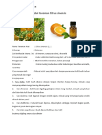 Citri Fructus Cortex Dari Tanaman Citrus Sinensis