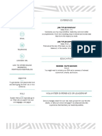 The CV STRUCTURE