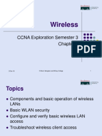 Wireless: CCNA Exploration Semester 3