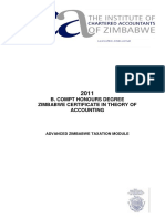 1.advanced Zimbabwe Tax Module 2011