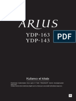 Yamaha Arius Ydp 163-143 User Manuel