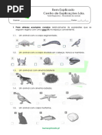 1 - Diversidade dos animais - Teste Diagnóstico (1)