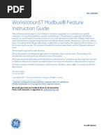 Workstationst Modbus® Feature Instruction Guide: Gei-100696E