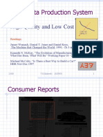 A Case Study - Toyota Production System