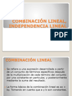 Algebra Lineal 7.PDF Independencia Lineal