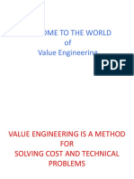 Value Engineering 