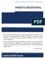 Procedimiento Registral