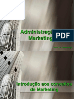 Introdução aos conceitos de Marketing