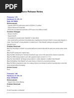 DNS-323 - C1 - Release Note - For Firmware - v1.10