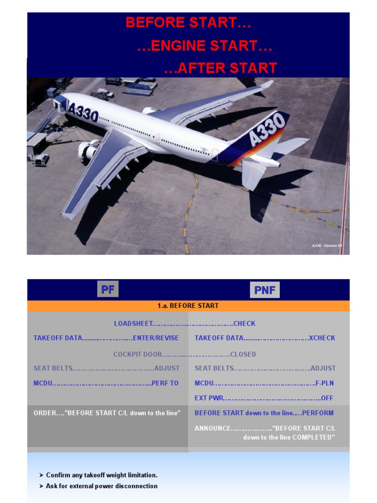 A330 MANUAL ENGINE START visual data 2